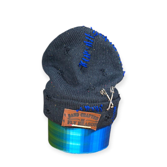 Gorro Fly High / Skully (CONFETTI NEGRO)